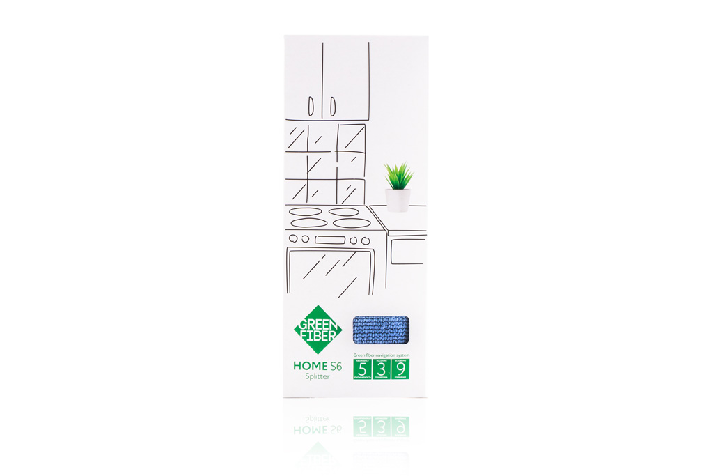 Green Fiber HOME S6, Спонж Сплиттер, голубой :: Green Fiber :: Продукты ...